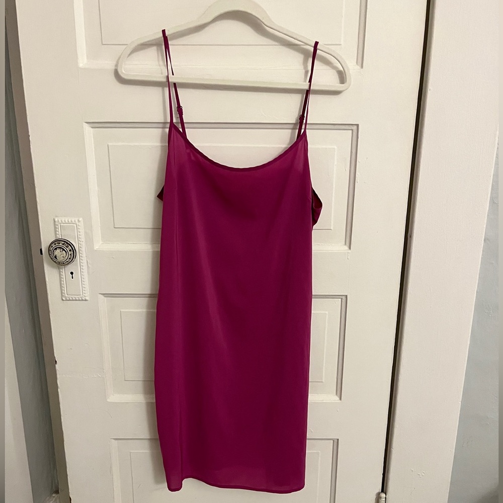 Tory Burch silk slip shift dress